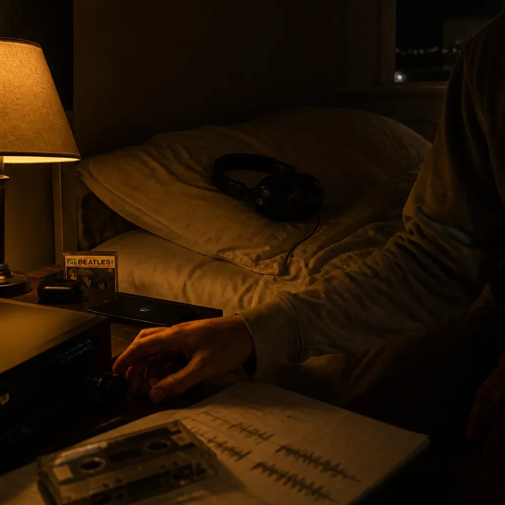 Person waking gently from a short afternoon nap